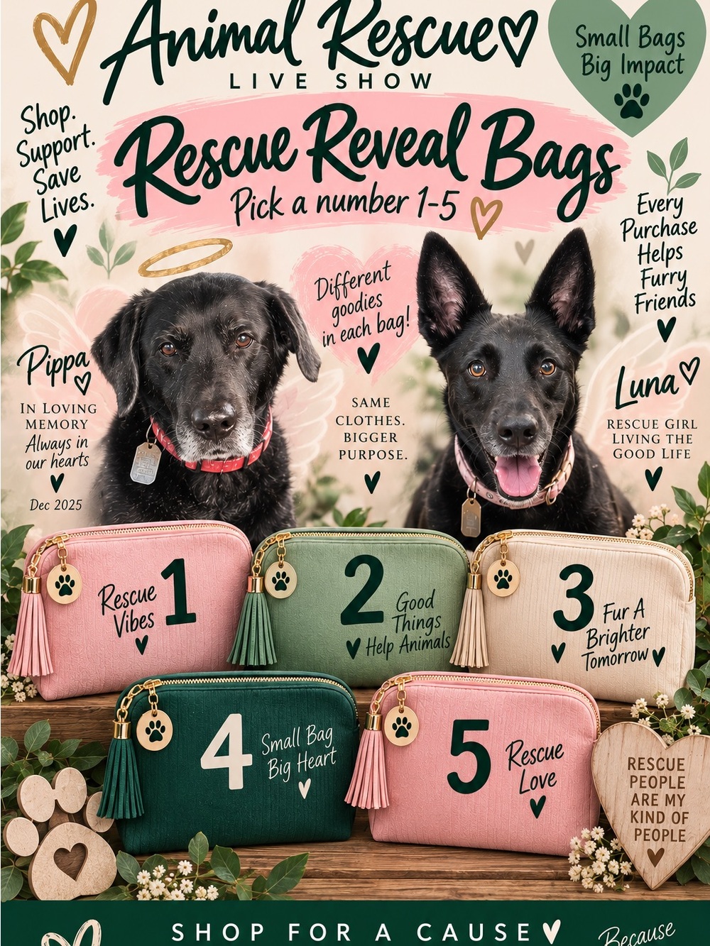 Pick a Paw 1-5 🐾♥️🐾